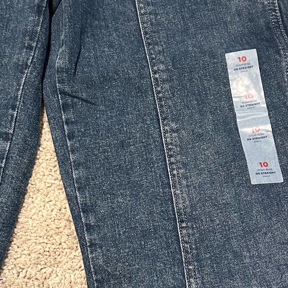 Old Navy OG Straight Dark Denim - New With Tags - Picture 2 of 6